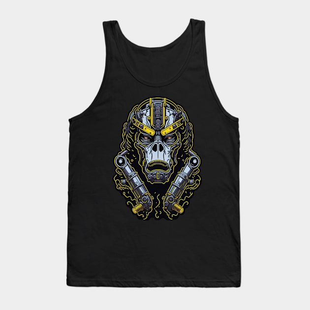 Techno Apes S03 D24 Tank Top by Houerd